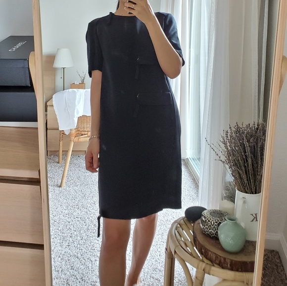 marni black dress